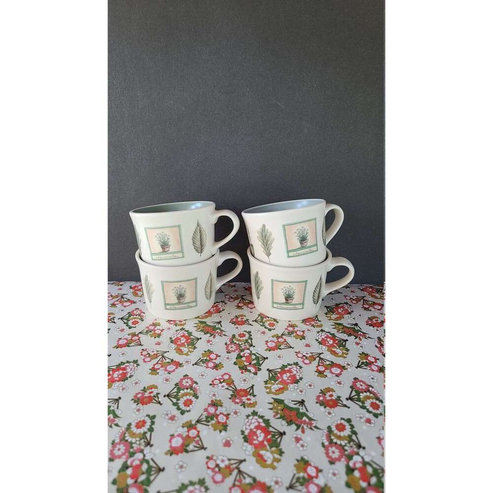 Portfolio by PFaltzgraff Naturewood Tea Mugs Set of 4